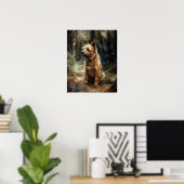 Australischer Terrier Dog Art Print Poster (Heimbüro)