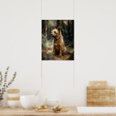 Australischer Terrier Dog Art Print Poster (Küche)