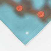 Australischer Terrier Dog Roller Untersetzer Weihn Fleecedecke (Ecke)