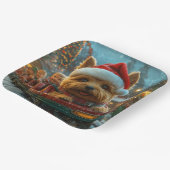 Australischer Terrier Dog Roller Untersetzer Weihn Pappteller (Gewinkelt)