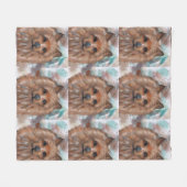 AUSTRALISCHER TERRIER FLEECEDECKE (Vorderseite (Horizontal))