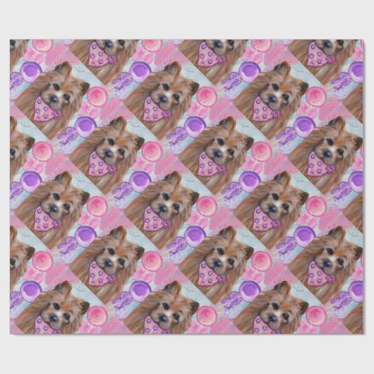 AUSTRALISCHER TERRIER GESCHENKPAPIER (Flach)