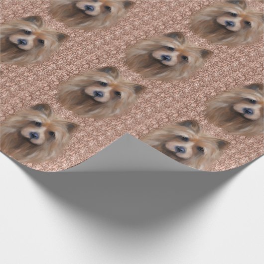 AUSTRALISCHER TERRIER GESCHENKPAPIER (Ecke)