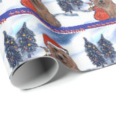 AUSTRALISCHER TERRIER GESCHENKPAPIER (Rolleneckpunkt)