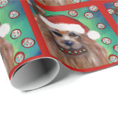 AUSTRALISCHER TERRIER GESCHENKPAPIER (Rolleneckpunkt)