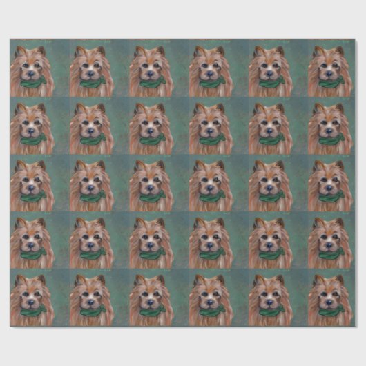AUSTRALISCHER TERRIER GESCHENKPAPIER (Flach)
