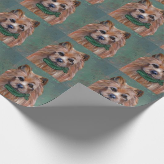 AUSTRALISCHER TERRIER GESCHENKPAPIER (Ecke)