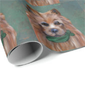 AUSTRALISCHER TERRIER GESCHENKPAPIER (Rolleneckpunkt)