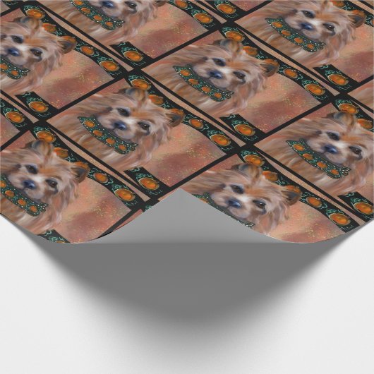 AUSTRALISCHER TERRIER GESCHENKPAPIER (Ecke)