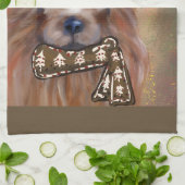 AUSTRALISCHER TERRIER GESCHIRRTUCH (Gefaltet)