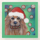 AUSTRALISCHER TERRIER GLASUNTERSETZER (Vorderseite)