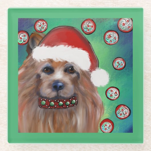 AUSTRALISCHER TERRIER GLASUNTERSETZER (Vorderseite)