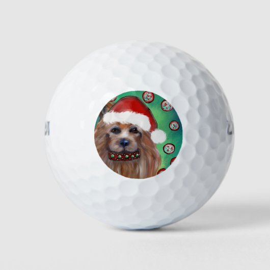 AUSTRALISCHER TERRIER GOLFBALL (Vorderseite)