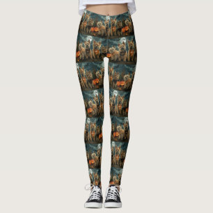 Australischer Terrier Halloween Gruselig Leggings