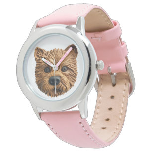 Australischer Terrier Hund 3D Inspiriert Armbanduhr
