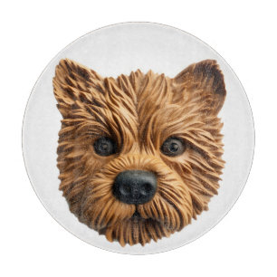 Australischer Terrier Hund 3D Inspiriert Schneidebrett