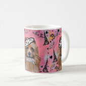 Australischer Terrier Kaffeetasse (VorderseiteRechts)