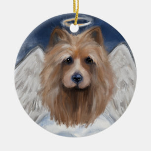 AUSTRALISCHER TERRIER KERAMIK ORNAMENT