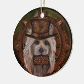 AUSTRALISCHER TERRIER KERAMIK ORNAMENT (Links)