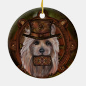 AUSTRALISCHER TERRIER KERAMIK ORNAMENT (Hinten)