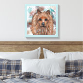 AUSTRALISCHER TERRIER LEINWANDDRUCK (Insitu (Schlafzimmer))