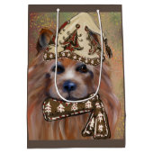 AUSTRALISCHER TERRIER MITTLERE GESCHENKTÜTE (Rückseite)