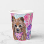 AUSTRALISCHER TERRIER PAPPBECHER (Vorderseite)