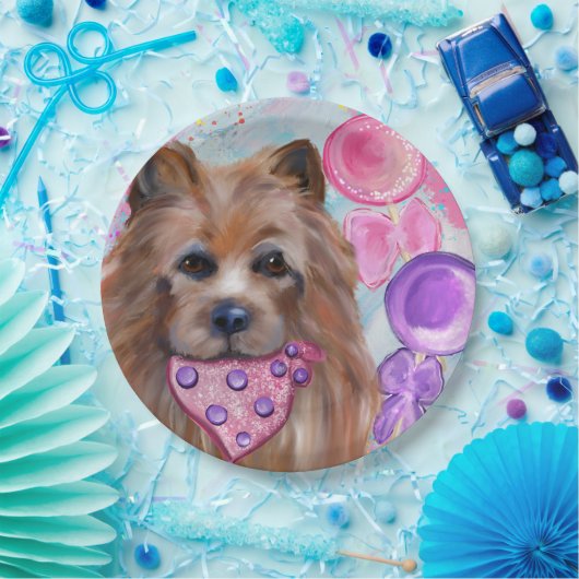 AUSTRALISCHER TERRIER PAPPTELLER (Party)