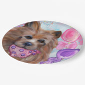 AUSTRALISCHER TERRIER PAPPTELLER (Schrägansicht)