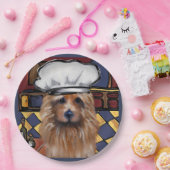 Australischer Terrier Pappteller (Party)