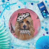 Australischer Terrier Pappteller (Party)