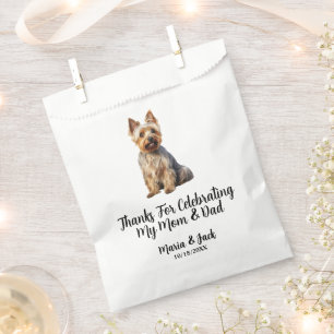 Australischer Terrier Pet Cocktail Hochzeit  Geschenktütchen