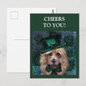 Australischer Terrier Postkarte (Vorne/Hinten)