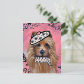 Australischer Terrier Postkarte (Stehend Vorderseite)