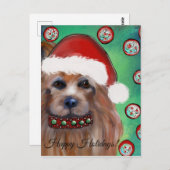 AUSTRALISCHER TERRIER POSTKARTE (Vorne/Hinten)