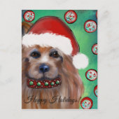 AUSTRALISCHER TERRIER POSTKARTE (Vorderseite)