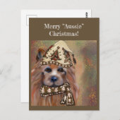 AUSTRALISCHER TERRIER POSTKARTE (Vorne/Hinten)