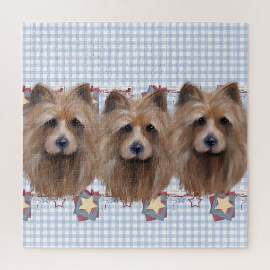 AUSTRALISCHER TERRIER PUZZLE (Vertikal)