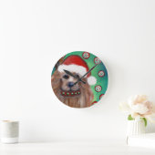 AUSTRALISCHER TERRIER RUNDE WANDUHR (Zuhause)