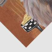 AUSTRALISCHER TERRIER SEIDENPAPIER (Detail)
