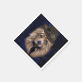 AUSTRALISCHER TERRIER SERVIETTE (Ecke)