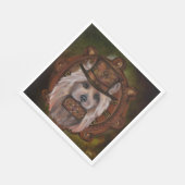 AUSTRALISCHER TERRIER SERVIETTE (Ecke)