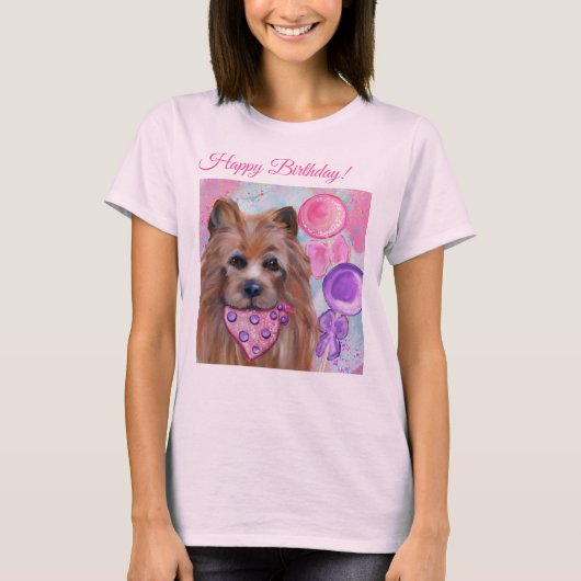 AUSTRALISCHER TERRIER T-Shirt (Vorderseite)