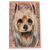 AUSTRALISCHER TERRIER T - Shirt Mittlere Geschenktüte (Vorderseite)