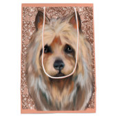 AUSTRALISCHER TERRIER T - Shirt Mittlere Geschenktüte (Rückseite)