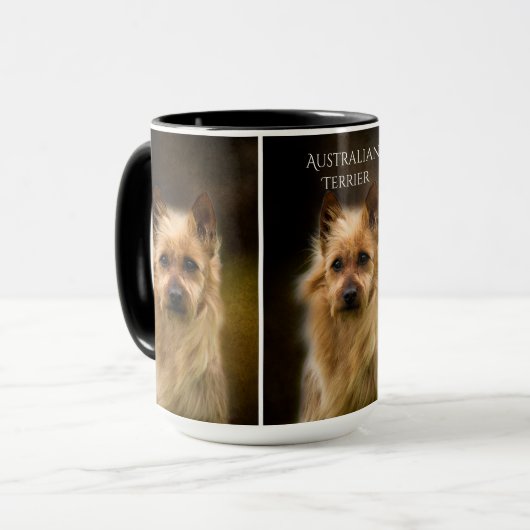 Australischer Terrier-Tasse Tasse (Vorderseite Links)