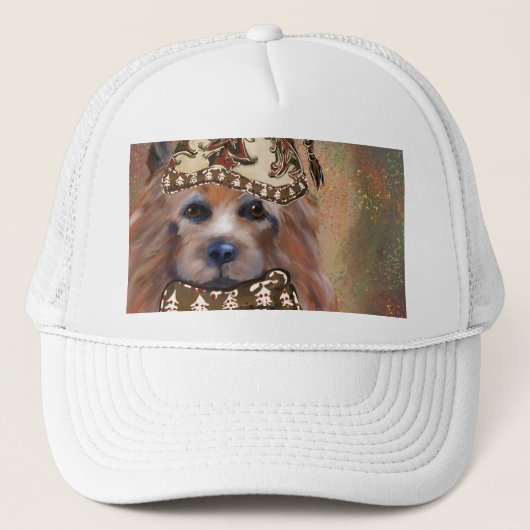 AUSTRALISCHER TERRIER TRUCKERKAPPE (Vorderseite)