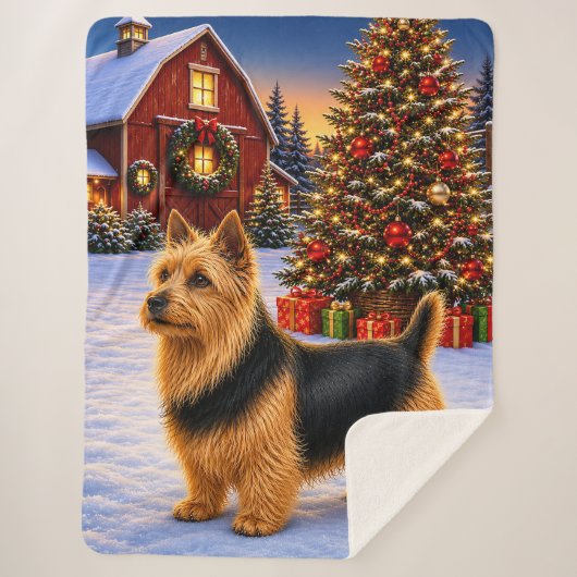 Australischer Terrier Urlaub Sherpadecke (Vorderseite)