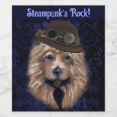 AUSTRALISCHER TERRIER WEINETIKETT (Einzelnes Label)