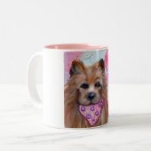 AUSTRALISCHER TERRIER ZWEIFARBIGE TASSE (Vorderseite Links)